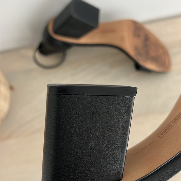 Vince Camuto Women's black Open Toe Strappy heels Sandals Size 6M  (36.5) - Picture 6 of 6